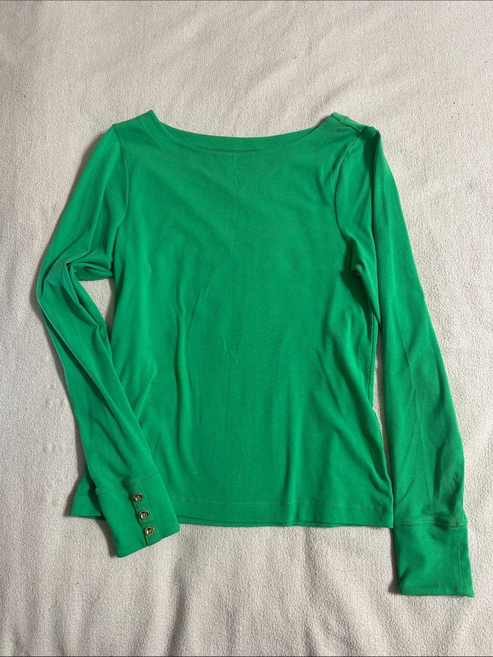 Lilly Pulitzer Green Longsleeve blouse. M